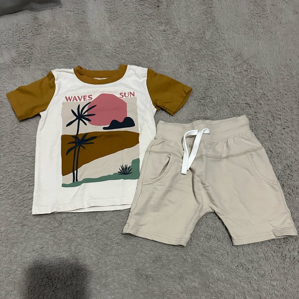 Matching set for toddler boy